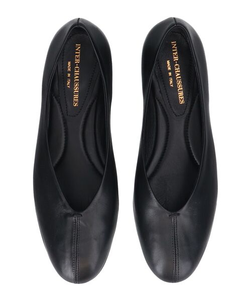 INTER-CHAUSSURES / インター ショシュール パンプス | 【INTER-CHAUSSURES】ラウンドトウセンターシームパンプス | 詳細1