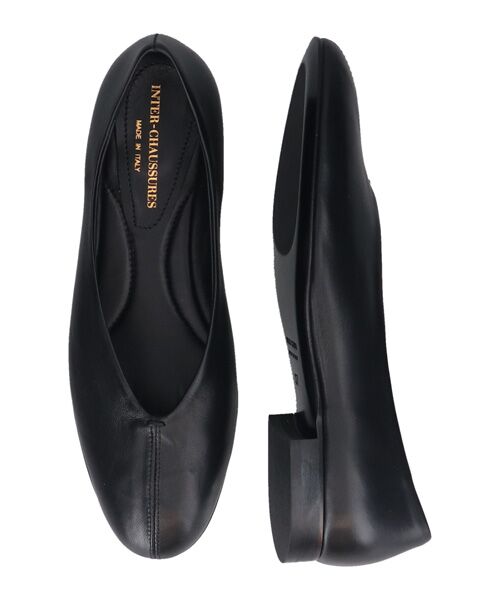 INTER-CHAUSSURES / インター ショシュール パンプス | 【INTER-CHAUSSURES】ラウンドトウセンターシームパンプス | 詳細2