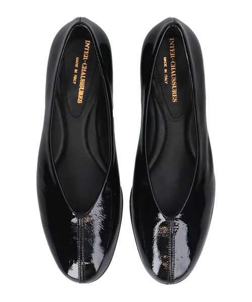INTER-CHAUSSURES / インター ショシュール パンプス | 【INTER-CHAUSSURES】ラウンドトウセンターシームパンプス | 詳細6