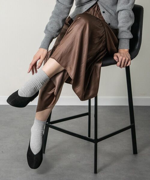 INTER-CHAUSSURES / インター ショシュール パンプス | 【INTER-CHAUSSURES】ラウンドトウセンターシームパンプス | 詳細7