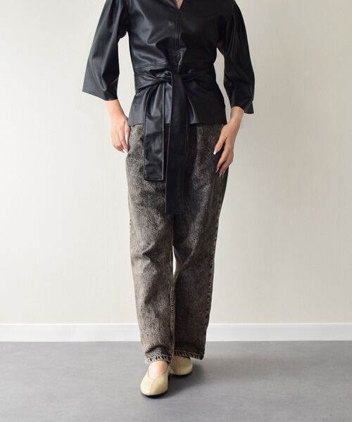 INTER-CHAUSSURES / インター ショシュール パンプス | 【INTER-CHAUSSURES】ラウンドトウセンターシームパンプス | 詳細17