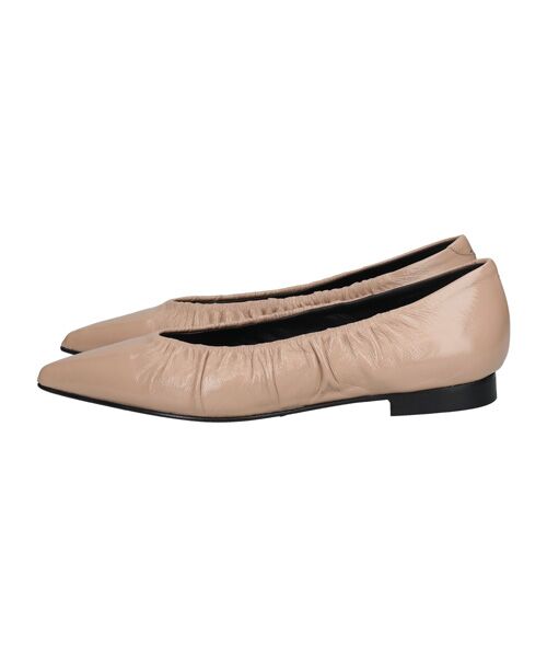 INTER-CHAUSSURES / インター ショシュール パンプス | 【INTER-CHAUSSURES】ポインテッドトウギャザーパンプス | 詳細11