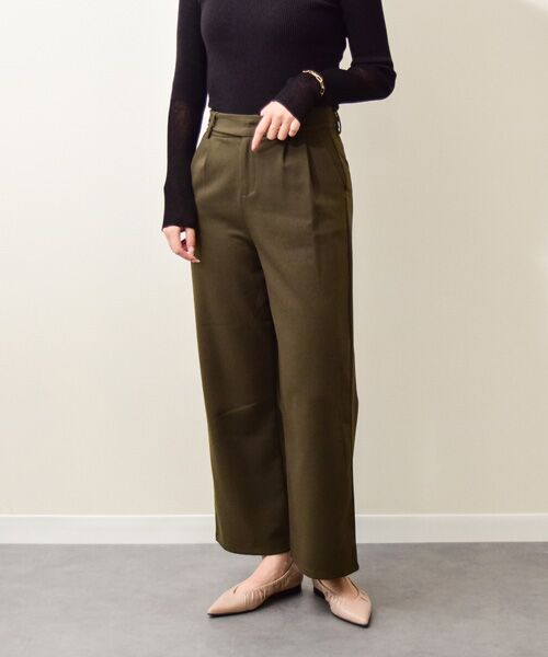 INTER-CHAUSSURES / インター ショシュール パンプス | 【INTER-CHAUSSURES】ポインテッドトウギャザーパンプス | 詳細18