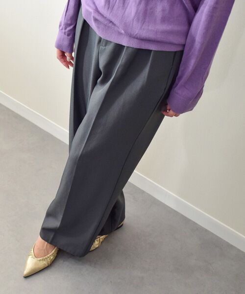 INTER-CHAUSSURES / インター ショシュール パンプス | 【INTER-CHAUSSURES】ポインテッドトウギャザーパンプス | 詳細26