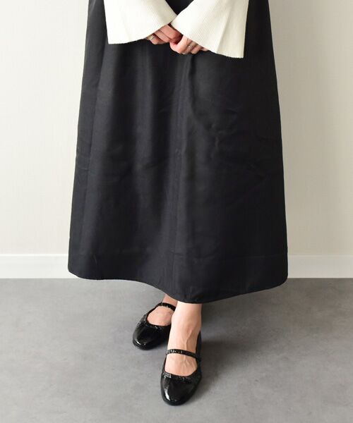 INTER-CHAUSSURES / インター ショシュール バレエシューズ | 【INTER-CHAUSSURES】ラウンドトウギャザーバレエシューズ | 詳細8