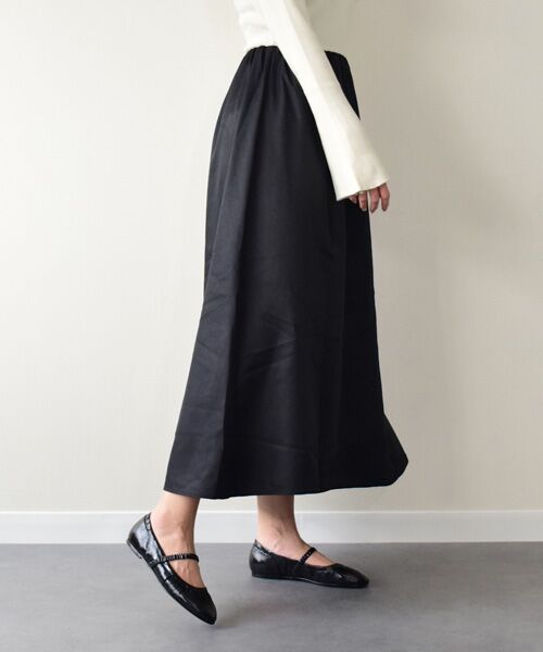 INTER-CHAUSSURES / インター ショシュール バレエシューズ | 【INTER-CHAUSSURES】ラウンドトウギャザーバレエシューズ | 詳細9