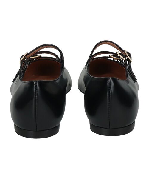 INTER-CHAUSSURES / インター ショシュール パンプス | 【INTER-CHAUSSURES】ベルテッドフラットパンプス | 詳細4