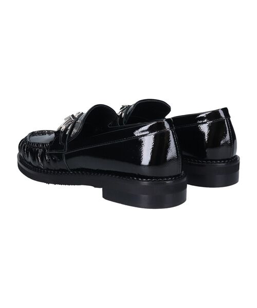 INTER-CHAUSSURES / インター ショシュール ビジネス・ドレスシューズ | 【INTER-CHAUSSURES】ラウンドトウメタルベルトローファー | 詳細3