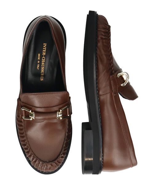 INTER-CHAUSSURES / インター ショシュール ビジネス・ドレスシューズ | 【INTER-CHAUSSURES】ラウンドトウベーシックローファー | 詳細15