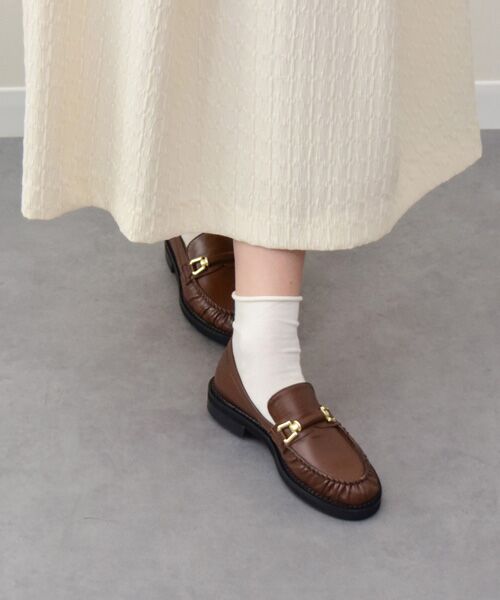 INTER-CHAUSSURES / インター ショシュール ビジネス・ドレスシューズ | 【INTER-CHAUSSURES】ラウンドトウベーシックローファー | 詳細19