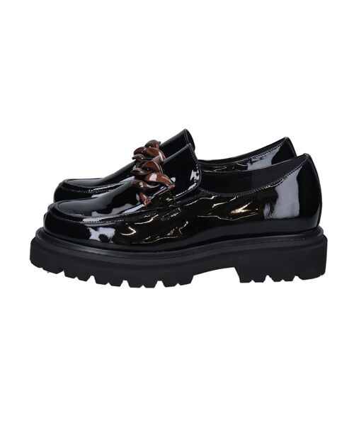 INTER-CHAUSSURES / インター ショシュール ビジネス・ドレスシューズ | 【INTER-CHAUSSURES】撥水厚底チェーンローファー | 詳細6