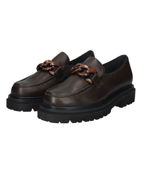 INTER-CHAUSSURES / インター ショシュール ビジネス・ドレスシューズ | 【INTER-CHAUSSURES】撥水厚底チェーンローファー | 詳細19