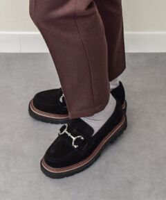 INTER-CHAUSSURES / インター ショシュール ビジネス・ドレスシューズ | 【INTER-CHAUSSURES】撥水厚底ビットローファー