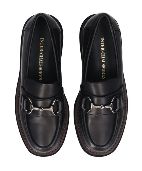 INTER-CHAUSSURES / インター ショシュール ビジネス・ドレスシューズ | 【INTER-CHAUSSURES】撥水厚底ビットローファー | 詳細5