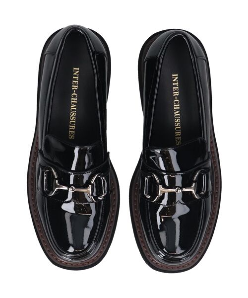 INTER-CHAUSSURES / インター ショシュール ビジネス・ドレスシューズ | 【INTER-CHAUSSURES】撥水厚底ビットローファー | 詳細15