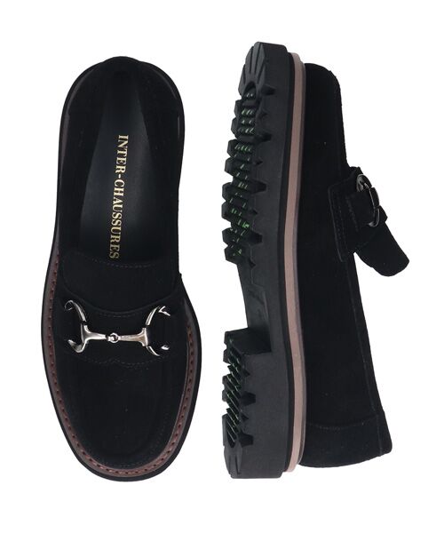 INTER-CHAUSSURES / インター ショシュール ビジネス・ドレスシューズ | 【INTER-CHAUSSURES】撥水厚底ビットローファー | 詳細23