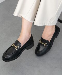 INTER-CHAUSSURES / インター ショシュール ビジネス・ドレスシューズ | 【INTER-CHAUSSURES】ラウンドトウビットローファー