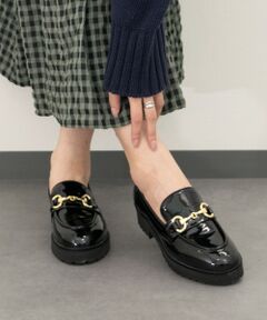INTER-CHAUSSURES / インター ショシュール ビジネス・ドレスシューズ | 【INTER-CHAUSSURES】ラウンドトウビットローファー