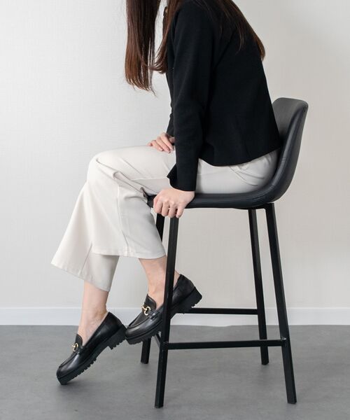 INTER-CHAUSSURES / インター ショシュール ビジネス・ドレスシューズ | 【INTER-CHAUSSURES】ラウンドトウビットローファー | 詳細10