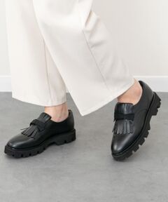 INTER-CHAUSSURES / インター ショシュール ビジネス・ドレスシューズ | 【INTER-CHAUSSURES】リボンキルトタンクソールシューズ