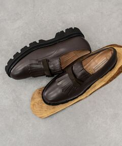 INTER-CHAUSSURES / インター ショシュール ビジネス・ドレスシューズ | 【INTER-CHAUSSURES】リボンキルトタンクソールシューズ