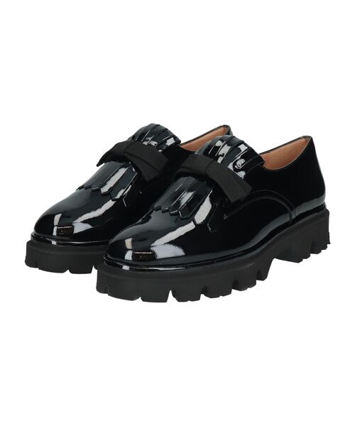 INTER-CHAUSSURES / インター ショシュール ビジネス・ドレスシューズ | 【INTER-CHAUSSURES】リボンキルトタンクソールシューズ | 詳細10