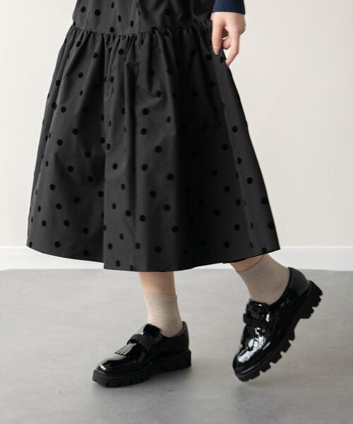 INTER-CHAUSSURES / インター ショシュール ビジネス・ドレスシューズ | 【INTER-CHAUSSURES】リボンキルトタンクソールシューズ | 詳細17