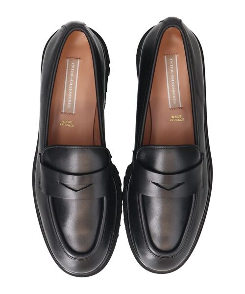 INTER-CHAUSSURES / インター ショシュール ビジネス・ドレスシューズ | 【INTER-CHAUSSURES】ライトタンクソールローファー | 詳細4