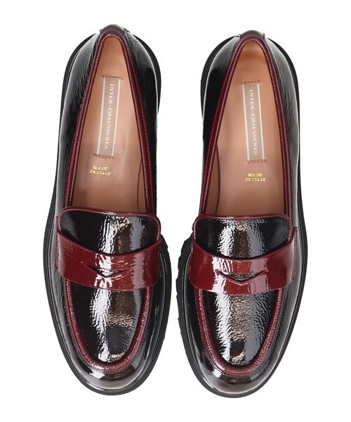 INTER-CHAUSSURES / インター ショシュール ビジネス・ドレスシューズ | 【INTER-CHAUSSURES】ライトタンクソールローファー | 詳細18