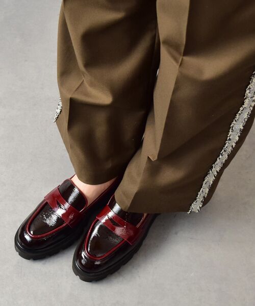 INTER-CHAUSSURES / インター ショシュール ビジネス・ドレスシューズ | 【INTER-CHAUSSURES】ライトタンクソールローファー | 詳細21