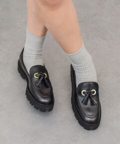 INTER-CHAUSSURES / インター ショシュール ビジネス・ドレスシューズ | 【INTER-CHAUSSURES】ライトタンクソールタッセルローファー