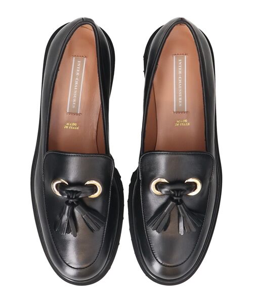 INTER-CHAUSSURES / インター ショシュール ビジネス・ドレスシューズ | 【INTER-CHAUSSURES】ライトタンクソールタッセルローファー | 詳細4