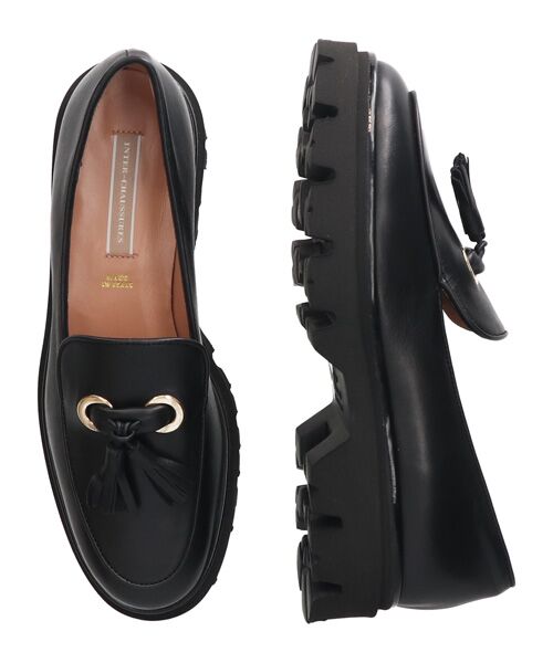 INTER-CHAUSSURES / インター ショシュール ビジネス・ドレスシューズ | 【INTER-CHAUSSURES】ライトタンクソールタッセルローファー | 詳細5