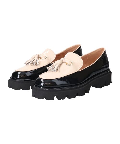 INTER-CHAUSSURES / インター ショシュール ビジネス・ドレスシューズ | 【INTER-CHAUSSURES】ライトタンクソールタッセルローファー | 詳細14