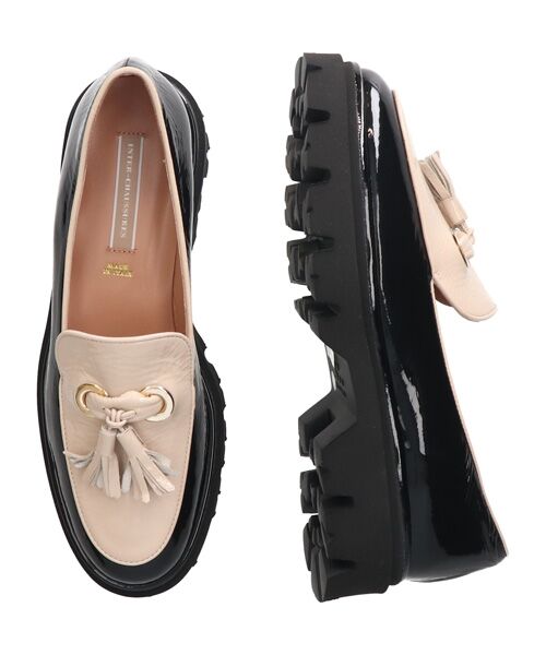 INTER-CHAUSSURES / インター ショシュール ビジネス・ドレスシューズ | 【INTER-CHAUSSURES】ライトタンクソールタッセルローファー | 詳細17