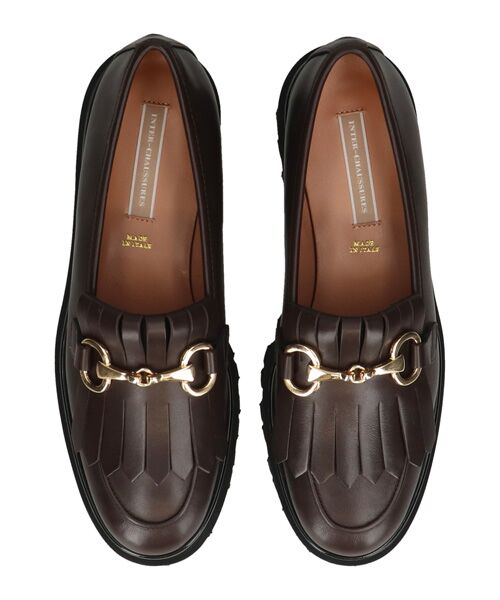 INTER-CHAUSSURES / インター ショシュール ビジネス・ドレスシューズ | 【INTER-CHAUSSURES】ラウンドトウキルトビットローファー | 詳細14