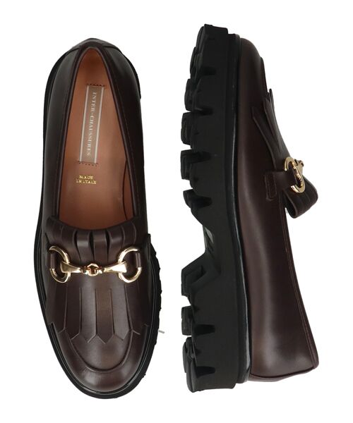 INTER-CHAUSSURES / インター ショシュール ビジネス・ドレスシューズ | 【INTER-CHAUSSURES】ラウンドトウキルトビットローファー | 詳細15