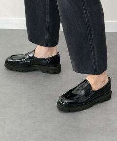 INTER-CHAUSSURES / インター ショシュール ビジネス・ドレスシューズ | 【INTER-CHAUSSURES】ラウンドトウタンクソールローファー