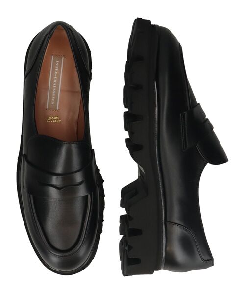 INTER-CHAUSSURES / インター ショシュール ビジネス・ドレスシューズ | 【INTER-CHAUSSURES】ラウンドトウタンクソールローファー | 詳細7