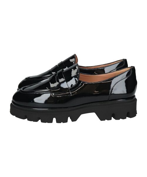 INTER-CHAUSSURES / インター ショシュール ビジネス・ドレスシューズ | 【INTER-CHAUSSURES】ラウンドトウタンクソールローファー | 詳細12