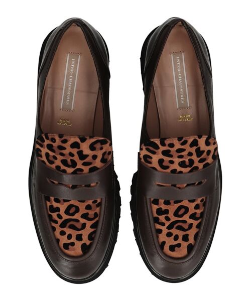 INTER-CHAUSSURES / インター ショシュール ビジネス・ドレスシューズ | 【INTER-CHAUSSURES】ラウンドトウタンクソールローファー | 詳細24