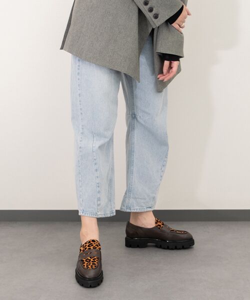 INTER-CHAUSSURES / インター ショシュール ビジネス・ドレスシューズ | 【INTER-CHAUSSURES】ラウンドトウタンクソールローファー | 詳細27