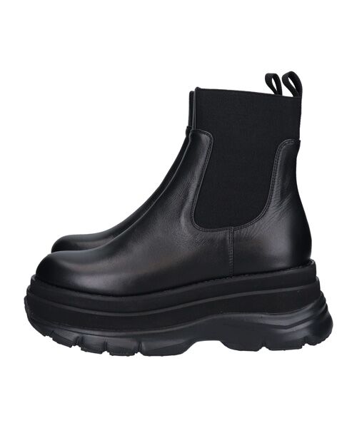 INTER-CHAUSSURES / インター ショシュール ブーツ（ショート丈） | 【INTER-CHAUSSURES】ボリュームソールサイドゴアブーツ | 詳細2