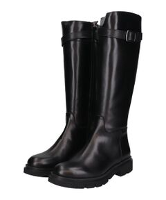 INTER-CHAUSSURES / インター ショシュール ブーツ（ロング丈） | 【INTER-CHAUSSURES】ラウンドトウトラックソールロングブーツ