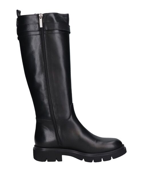 INTER-CHAUSSURES / インター ショシュール ブーツ（ロング丈） | 【INTER-CHAUSSURES】ラウンドトウトラックソールロングブーツ | 詳細5