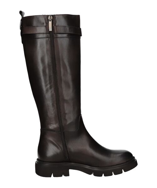 INTER-CHAUSSURES / インター ショシュール ブーツ（ロング丈） | 【INTER-CHAUSSURES】ラウンドトウトラックソールロングブーツ | 詳細11