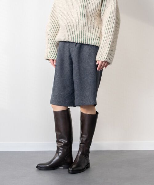 INTER-CHAUSSURES / インター ショシュール ブーツ（ロング丈） | 【INTER-CHAUSSURES】ラウンドトウバックジップジョッキーブーツ | 詳細21