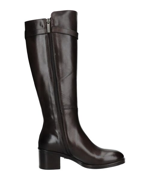 INTER-CHAUSSURES / インター ショシュール ブーツ（ロング丈） | 【INTER-CHAUSSURES】ラウンドトウミドルヒールロングブーツ | 詳細13