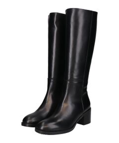 INTER-CHAUSSURES / インター ショシュール ブーツ（ロング丈） | 【INTER-CHAUSSURES】ラウンドトウサイドシームロングブーツ