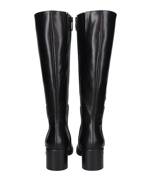 INTER-CHAUSSURES / インター ショシュール ブーツ（ロング丈） | 【INTER-CHAUSSURES】ラウンドトウサイドシームロングブーツ | 詳細3